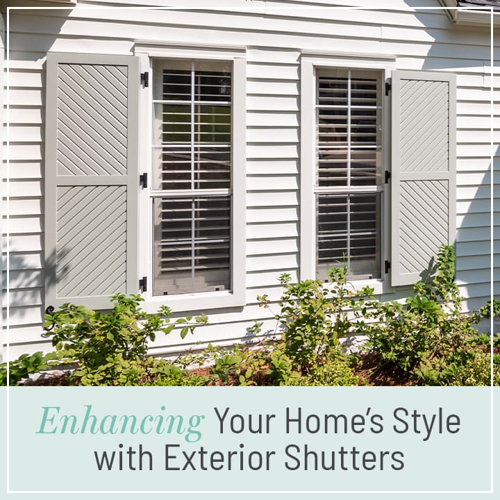 Enhancing Your Home's Style with Exterior Shutters