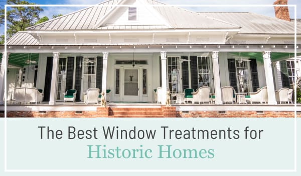 The Best Window Treatments for Historic Homes, a blog post by Dwell Shutter and Blinds