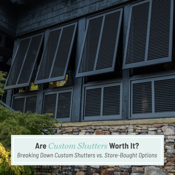 Are Custom Shutters Worth It? A Homeowner’s Guide to Window Treatment Investment, a new blog post from Dwell Shutter and Blinds