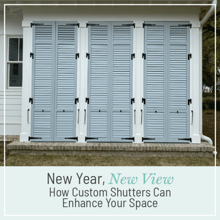 New Year, New View: How Custom Shutters Can Enhance Your Space, a new blog post from Dwell Shutter and Blinds