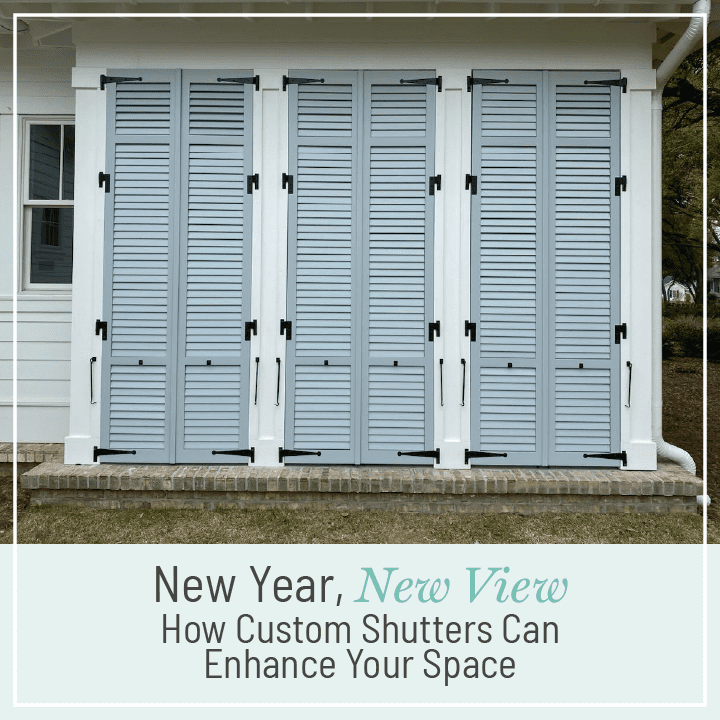 New Year, New View: How Custom Shutters Can Enhance Your Space, a new blog post from Dwell Shutter and Blinds